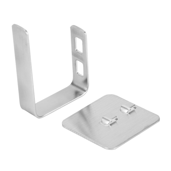 2st Väggmonterad skärbräda Rack Gryta Lock Förvaringshållare Köksartiklar