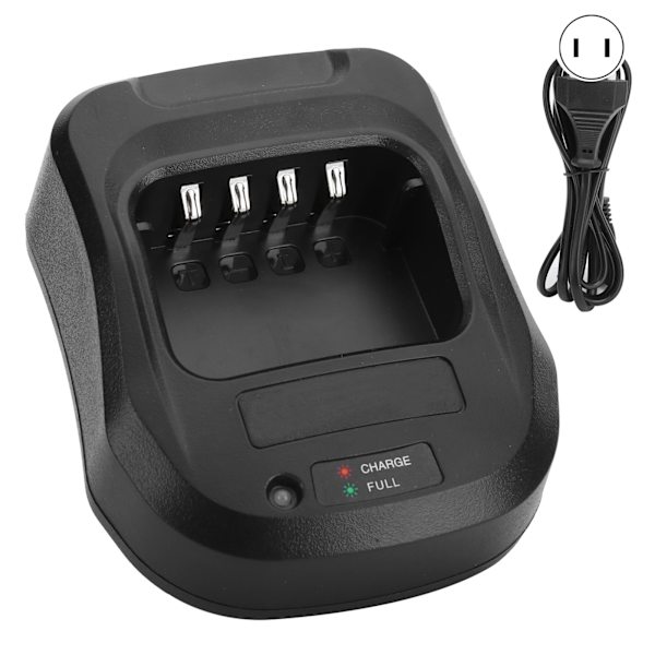 100240V Walkie Talkie Batterilader til Wouxun KGUV899/KGUV8D/KG 819/KG816(Amerikansk stik )