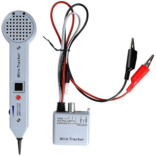 Tone Generator Kit, Wire Tracer Circuit Tester, 200EP Høj Præcision Kabel Toner Detektor Finder Tester, Induktiv Forstærker-B3