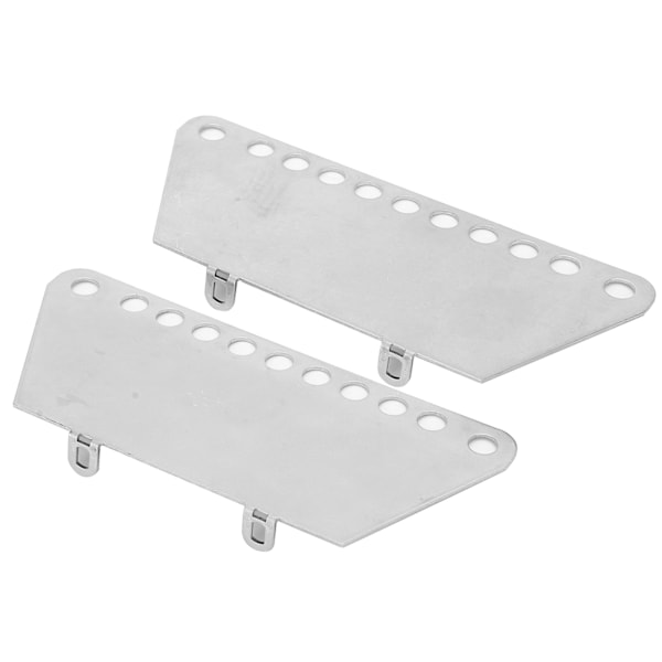 1 par/set fjärrkontroll bil metall sidopedaler stegbräda fotbräda för MN 1/12 D90 RC