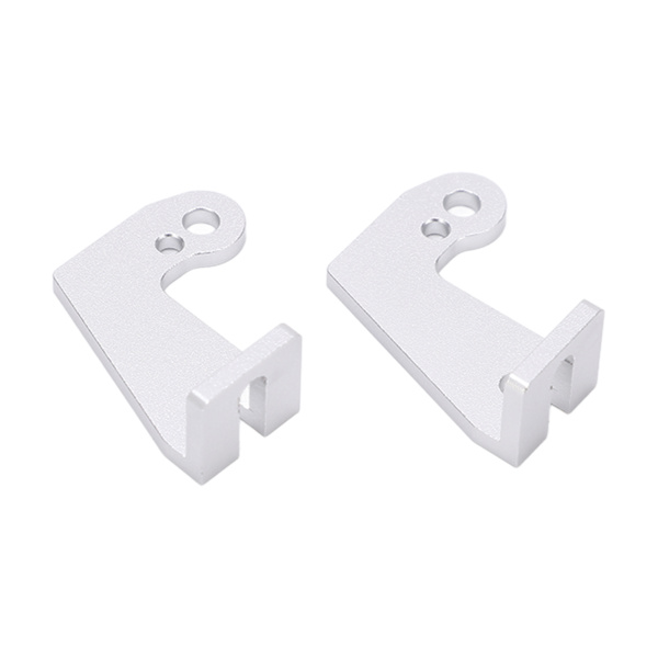 2PCS RC Model Bil Aluminiumlegering Växellåda Fäste för Traxxas ClodbusTer Bullhead Lastbilar