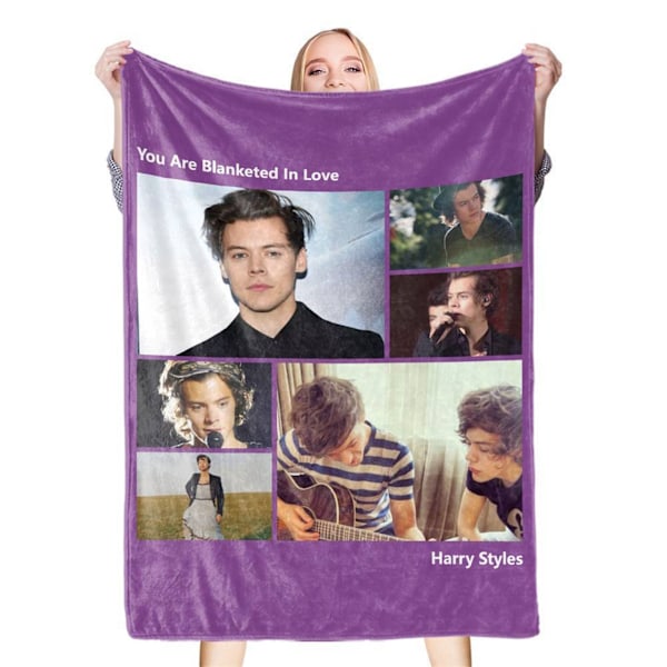 Tæppe Åndbar Lys Farve Klar Trykt Hjem Indretning Polyester Maskinvaskbar BL603I‑5 140x200cm