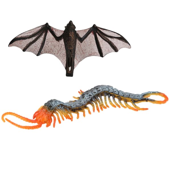 Insekt Model Mini Simulation PVC Tidlig Læring Pædagogisk Legetøjsmodel til Børn 2 stk. Insektmodel