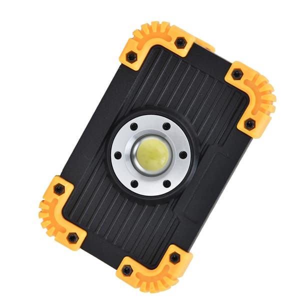 LED Nødlys Flood Light Mini COB Arbejdslys Bærbar Rund USB Opladning Campinglys til Udendørs