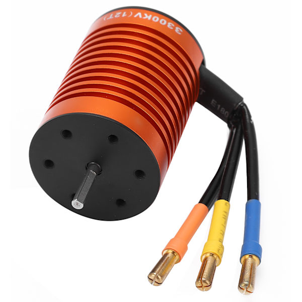 F540 Borstlös motor Vattentät motor i aluminiumlegering Passar för 1/10 RC-bil 3300KV 820W