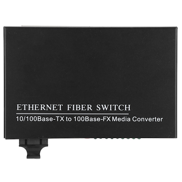 Ethernet Fiber Switch TBC‑MC3418ED20 Plug Play Stabil Robust Aluminiumlegering Datamaskinnettverksswitcher 100‑240VUS Plugg