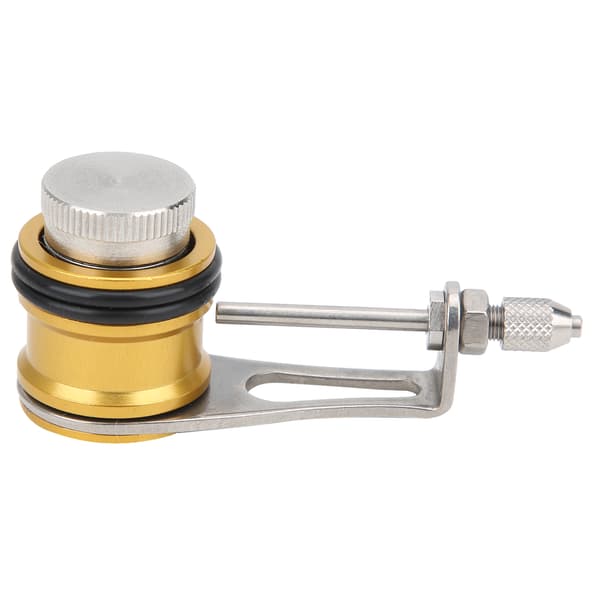 Fiskeknude-sæt Wire Knot Tool til Line Winder Assist Knotting Connector Tilbehør Guld