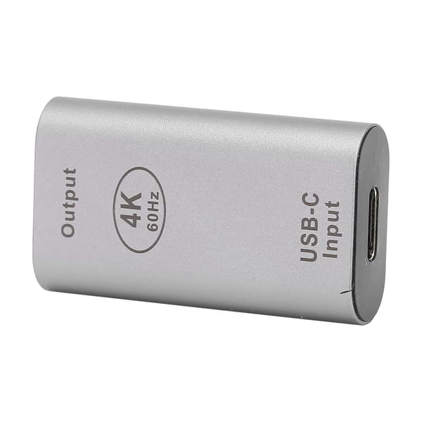 Typ-C hona till HD Multimedia Interface hona-adapter 4K vid 60Hz-adaptrar för Windows/Android/OS X
