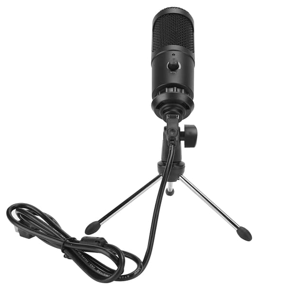Stormembran kondensatormikrofon Live-sending Datamaskin Opptaksstudio Mikrofon