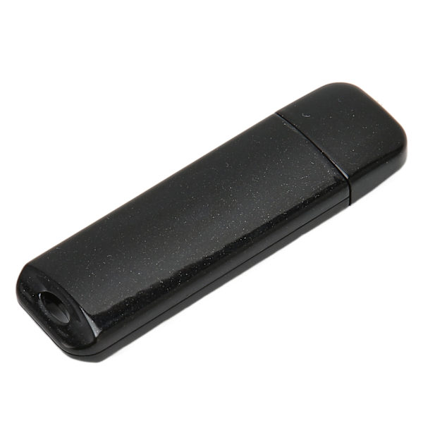 Digital USB Röstinspelare U Diskformad AI Intelligent HD Brusreducering Röstaktiverad USB Flash Drive Recorder Neutral Engelsk, Svart 8GB