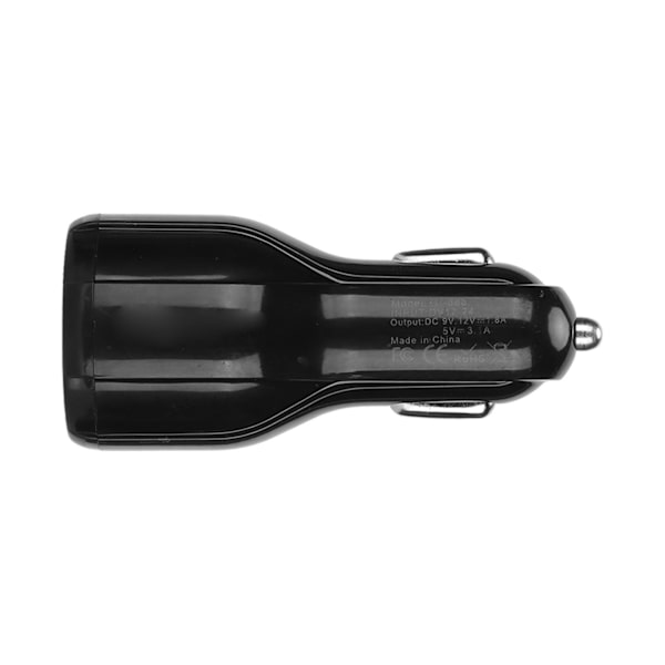 12-24V Bilopladeradapter USB Bilcigarettænderadapter med LED-lys til iPhone