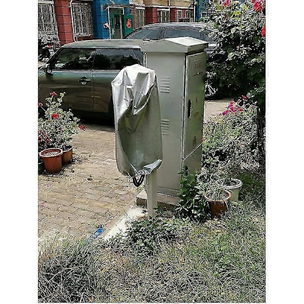 EV Oplader Regn- og Solbeskyttelsesdæksel 420d Opladningsstander Dæksel -JRCN 50*35*70cm Sort