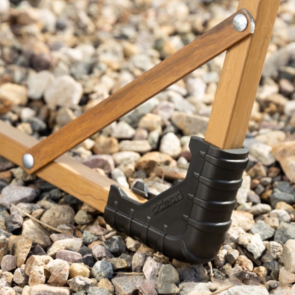 Utendørs campingstol benbeskyttere - Anti-skli, Slitasjebestandig, 4 stk