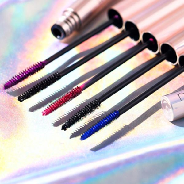 Färgad Mascara Fiber Lash Mascara Långvarig Vattentät och Smetfri Ögonmakeup
