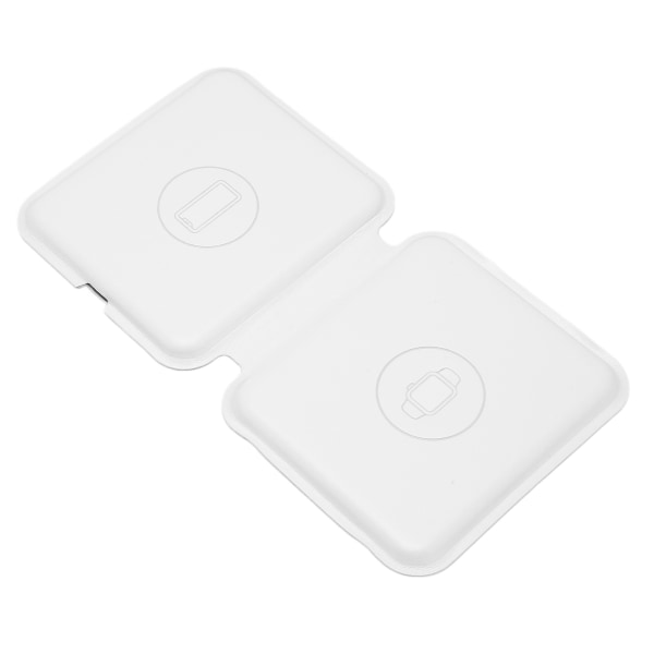 15W magnetisk sammenleggbar 3 i 1 trådløs lader Rask trådløs ladestasjon for QI for IPhone 14 13 12 SE 11 XS 8 for IOS øretelefonklokke