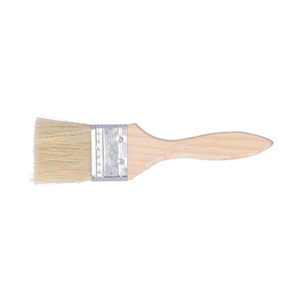 10 stk. malekoster 2 tommer med treskaft for maling, lakk, lim og gesso