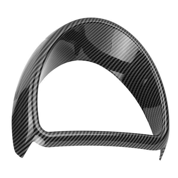 Instrumentbrætdæksel i kulfiberstil, udskiftning til Smart Fortwo/Forfour 453 2015-2021
