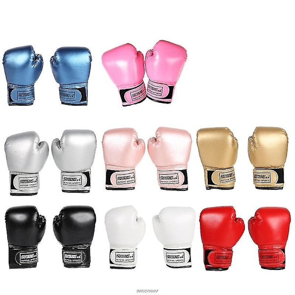 Boxing Gloves for Kids Youth Training (Ages 3-10) - Punching Bag, Kickboxing, Muay Thai, MMA, Sparring Hot Pink