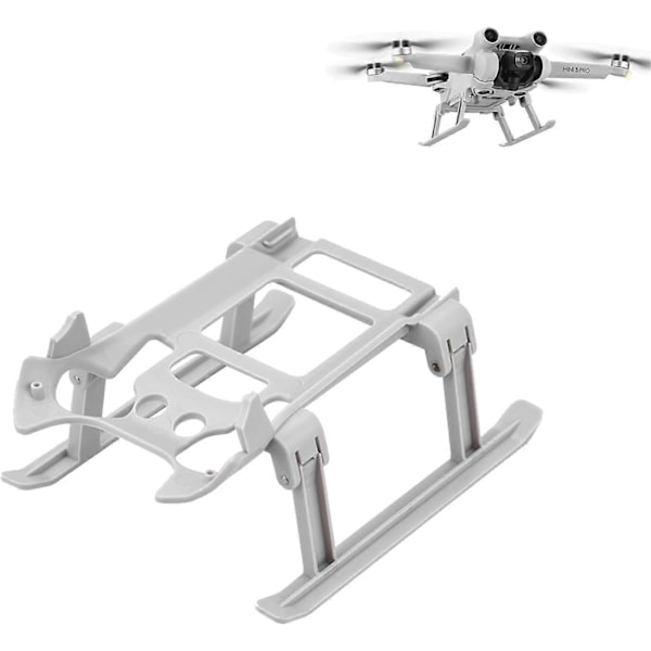 Mini 3 Pro Landningsställ Hopfällbart Förlängningskit Landningsställ Ben 3,5cm Höjd Förlängt Ben Snabbkoppling Skydd Ställ Fötter Skydd för DJI Mini 3