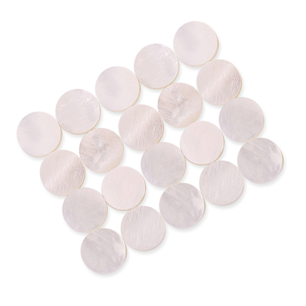 20 stk. gribebræt 6 mm indlagt prikker markører til guitar Ukulele bas Mandolin Banjo Decor B B