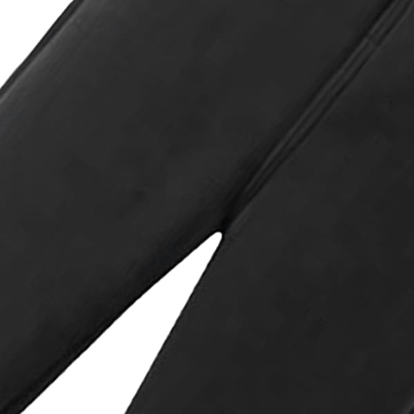 Fleece-sweatpants til børn Elastisk talje Superbløde bomulds-casual varme fleecebukser til udendørs vinter Sort M