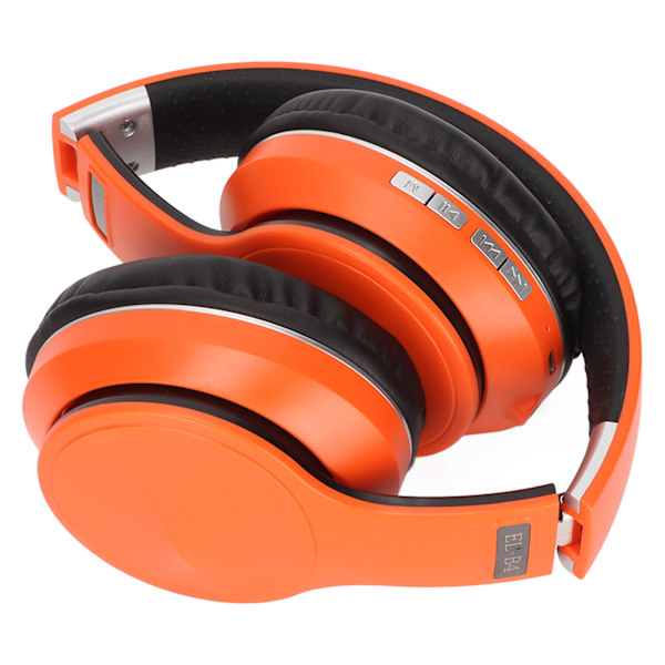 ELB4 Bluetooth-hörlurar Multifunktion hopfällbara trådlösa hörlurar för sport och spel (orange)