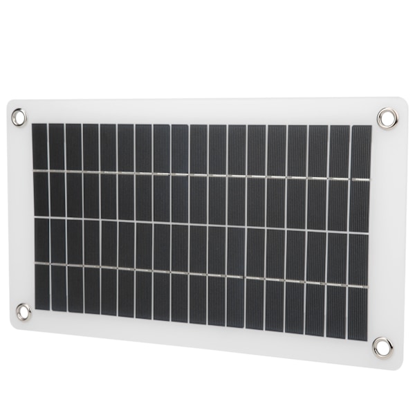10W 18V Solpanel Cellemodul 12V Telefonoplader Semi-fleksibel Dobbelt USB DC-udgang