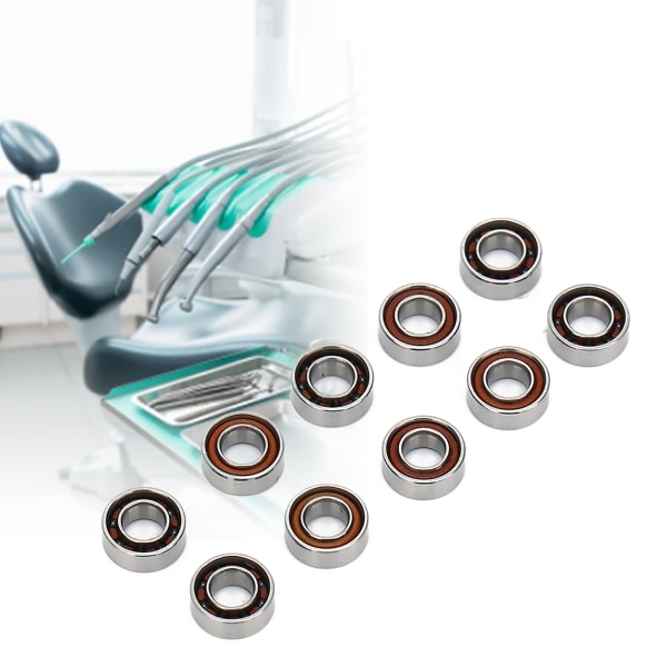 10st rostfritt stål universal dentallager för tandhöghastighetshandstycke