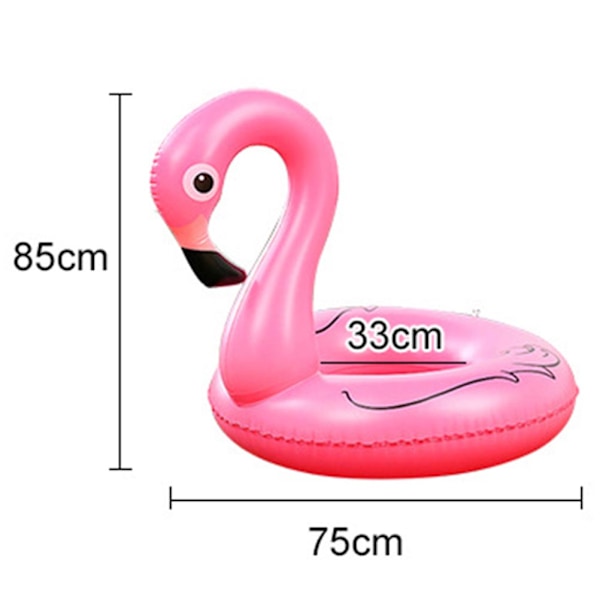 Oppblåsbar tegneserie Flamingo basseng flyte svømme ring PVC basseng oppblåsbar basseng leker