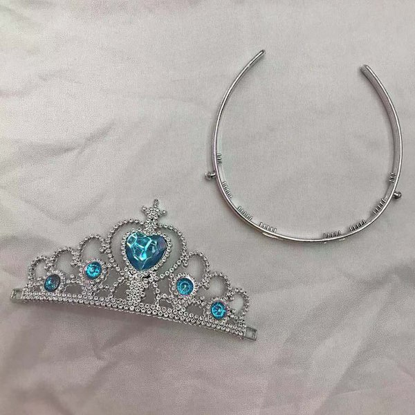 5 kpl/setti Prinsessa Pukeutua Lelut Kruunut Taikasauvat Kaulakorut Hanskat Korvakorut Kuningatar Prinsessa Halloween Cosplay Lomajuhla Lelu
