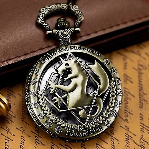 Fullmetal Alchemist Edward Elric Anime lommeur, Bronze
