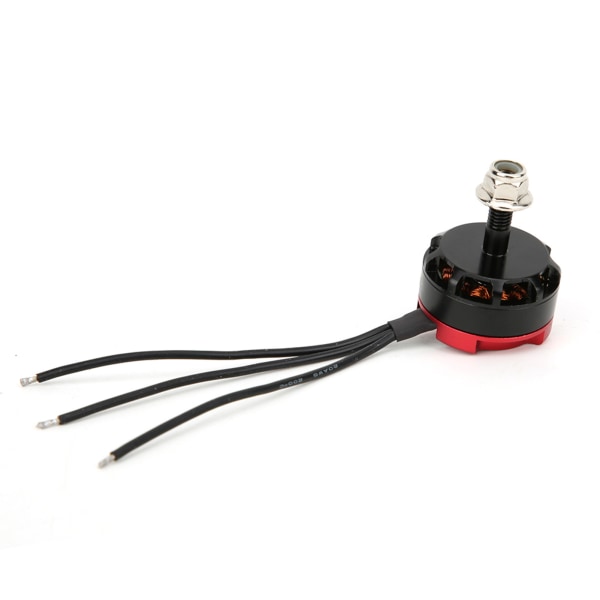 RS2205 2300KV børsteløs motor CW med sølvmutter KSX3566 for FPV Racing firehjulsdrift FPV multikopter (rød)