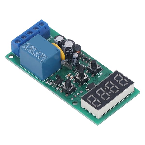 Tidsrelämodul för realtidssynkronisering, styrkretskort PCB 7‑27V