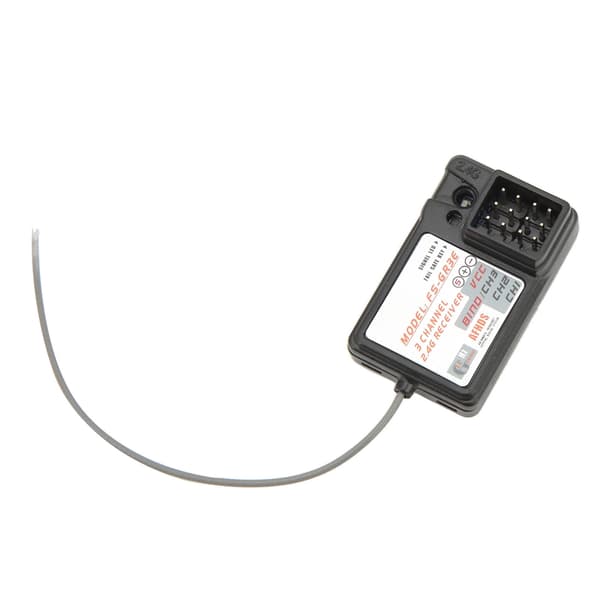 FS GR3E 2.4Ghz 3CH RC-mottaker for GT3B GT2 GT3C RC bilbåt-sender/mottaker