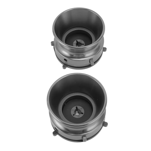 1/4 10 tommer åbner poleret aluminiumslegering universel ilægningsenhed NAB-navadapter til Studer ReVox til Akai til Teac 2 stk grå