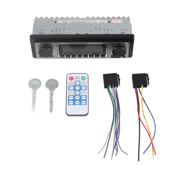 Bil Bluetooth MP3-afspiller WAV AUX-input Support Håndfri opkald Stemmenavigation Klar lyd Bilstereo