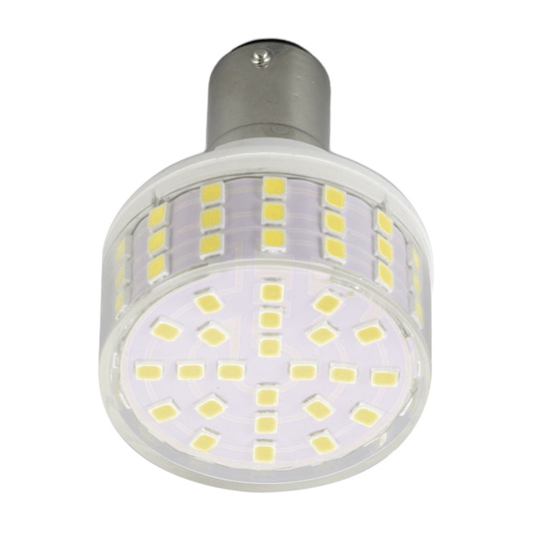 B15 pære 10W 1000LM flimmerfri energisparende LED-maislys for skrivebordslampe 85‑265V hvitt lys