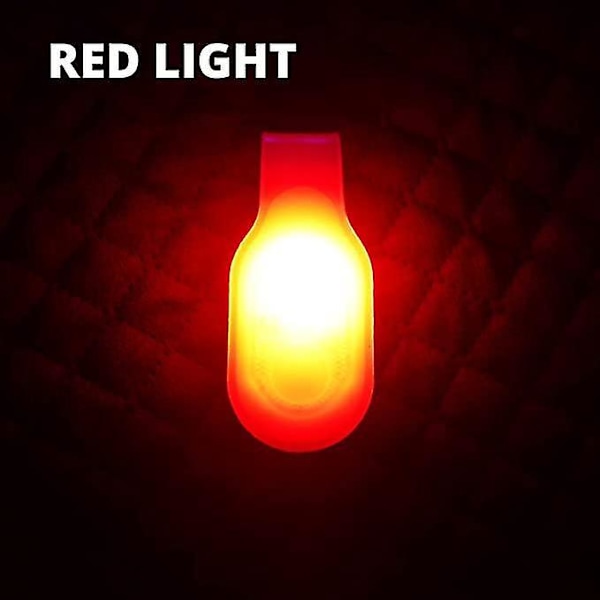 Hands-Free Magneettiset LED-valot hoitajille, lääkäreille, vaellukselle, koiranulkoilutukseen ja juoksuun, punainen
