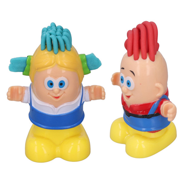 Børnefrisør Ler Legetøj Modellering Ler Farve Mud Dough Baby Pretend Barber Rolle Spil Pædagogisk Legetøj