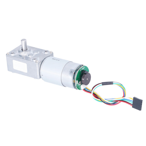 5840‑555 Selvlåsende snekkegear motor med høj drejningsmoment og encoder 470RPM DC24V