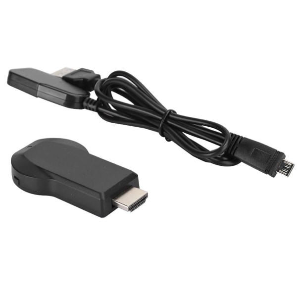 WiFi HDMI TV Trådløs skjermmottaker Dongleadapter Støtte for Airplay Miracast DLNA