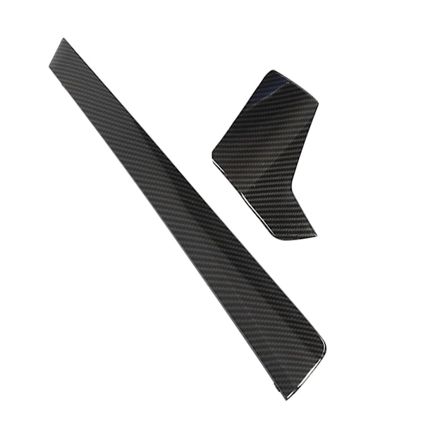 Mittkonsol Instrumentbräda Panel Skydd Trim List Kolfiberstil Kompatibel 3-serie Sedan G20 PreLCI 2020-2022