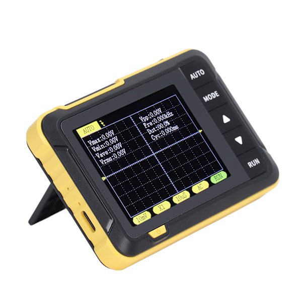 Håndholdt oscilloskop analogt digitalt signal bærbar oscillograf meter 200K båndbredde 2.5MS/s samplingshastighed