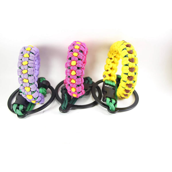Handgjord lila paraplyrep-kopphållare - 1-pack