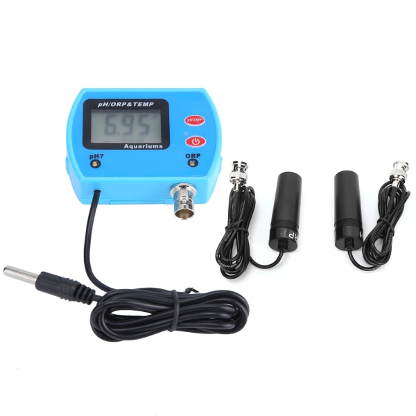 PH Redox Tester Väggmonterad Reduktionspotentialmätare Vattenkvalitetsmonitor EU-kontakt 230240V