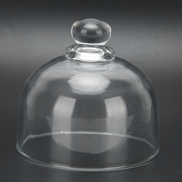 Genomskinligt glas cover för klockor Ornament DIY dekoration Collection