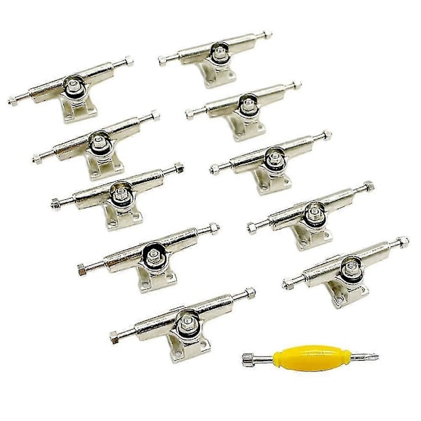 10 stk. 29 mm Finrboard Trucks Finr Sboard Deck med møtrikker med Spr skruetrækker til Finr Zekai