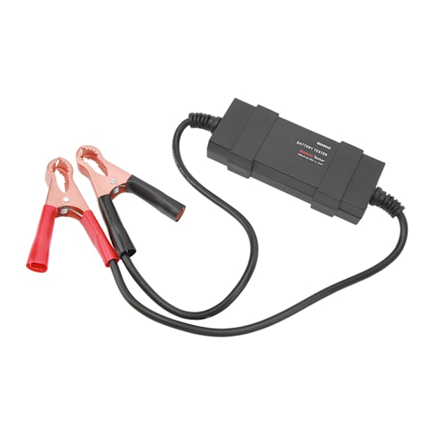 Bilbatteritester 6V til 18V Svart Batterilaster Tester Lading Start System Tester for Alle 12V Bilbatterier
