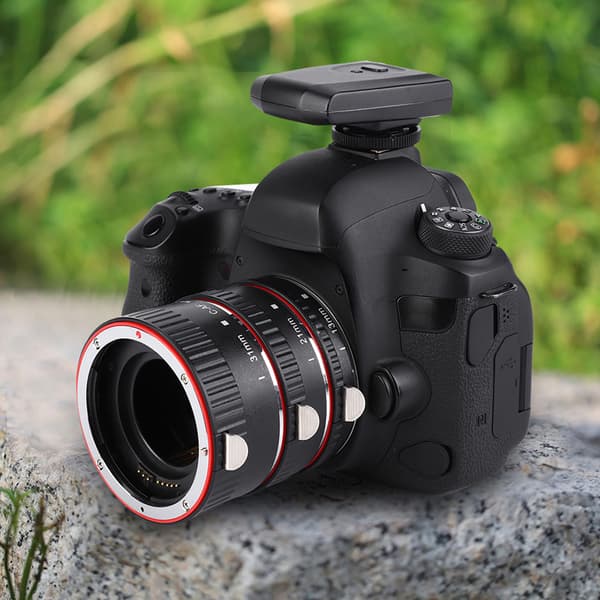 Auto Focusing Makro Forlænger Linser Adapter Ringe Sæt til Canon EF S Linse