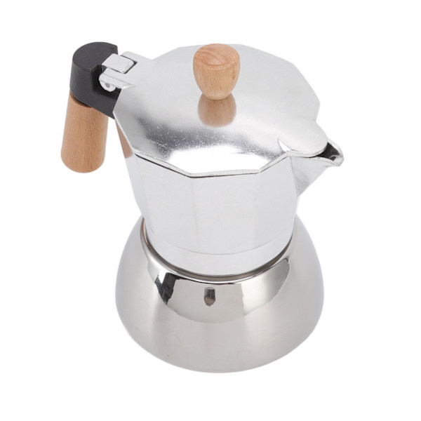 Komfur Kaffemaskine Rustfrit Stål Cafetera Kaffekande Med Filterpapir Til Håndbrygget Moka 300ml